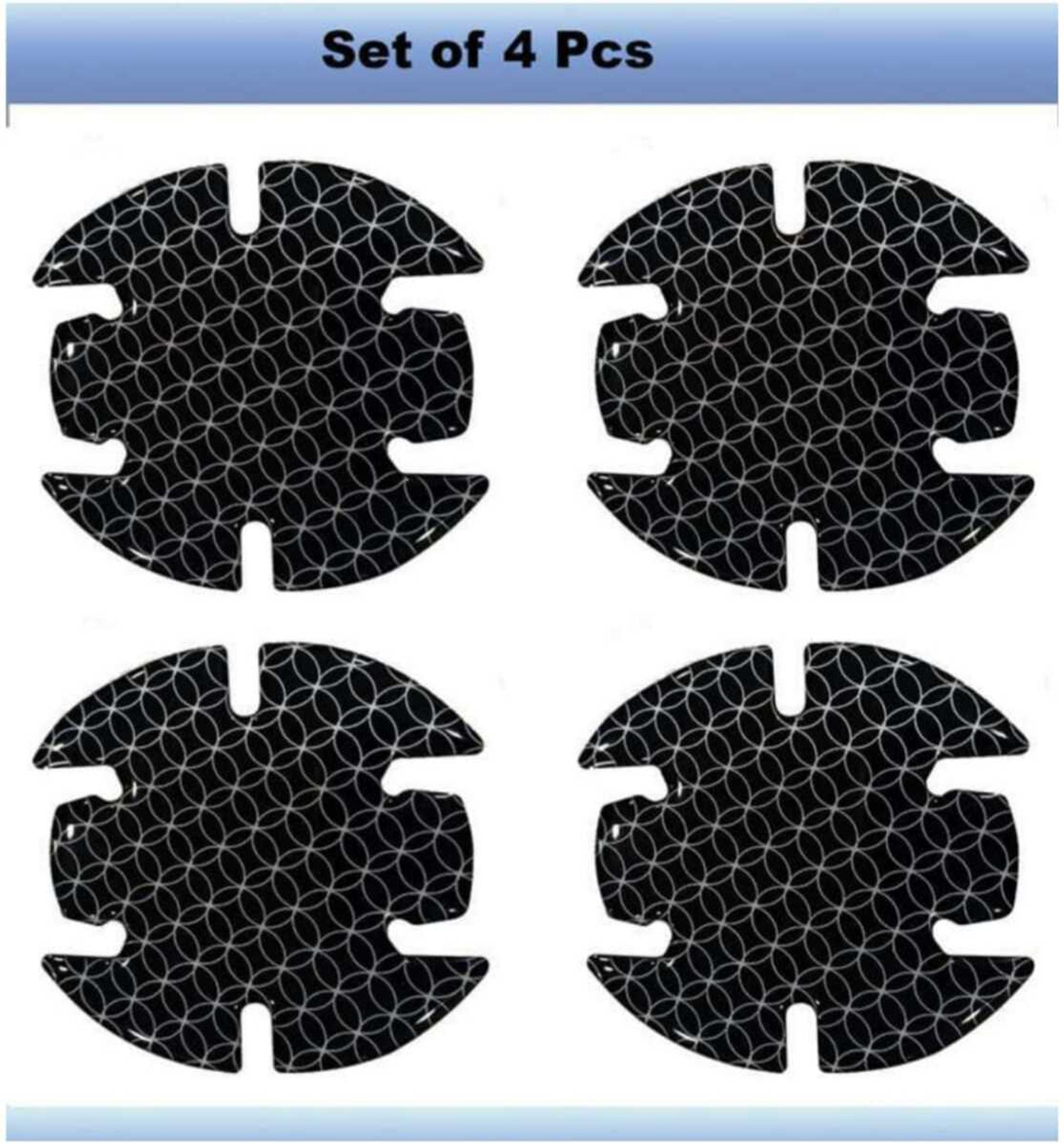Image of TASAZE Car Door Scratch Protection Sticker Finger Guard (PU) For Sonet A14 Car Grab handle