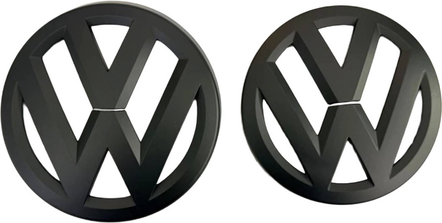 ARK Front End Rear Matt Black Polo Logo Emblem 3D Badge Sport