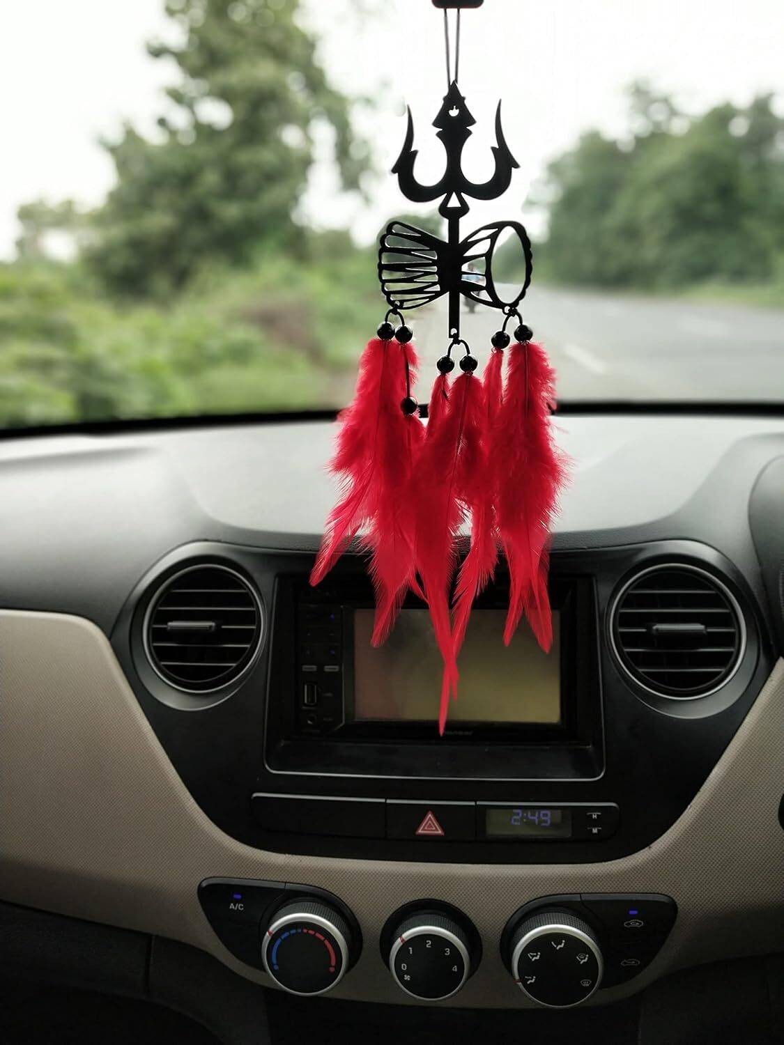 Cloudzy Store Dream Catcher Trishul Car Hanging Ornament