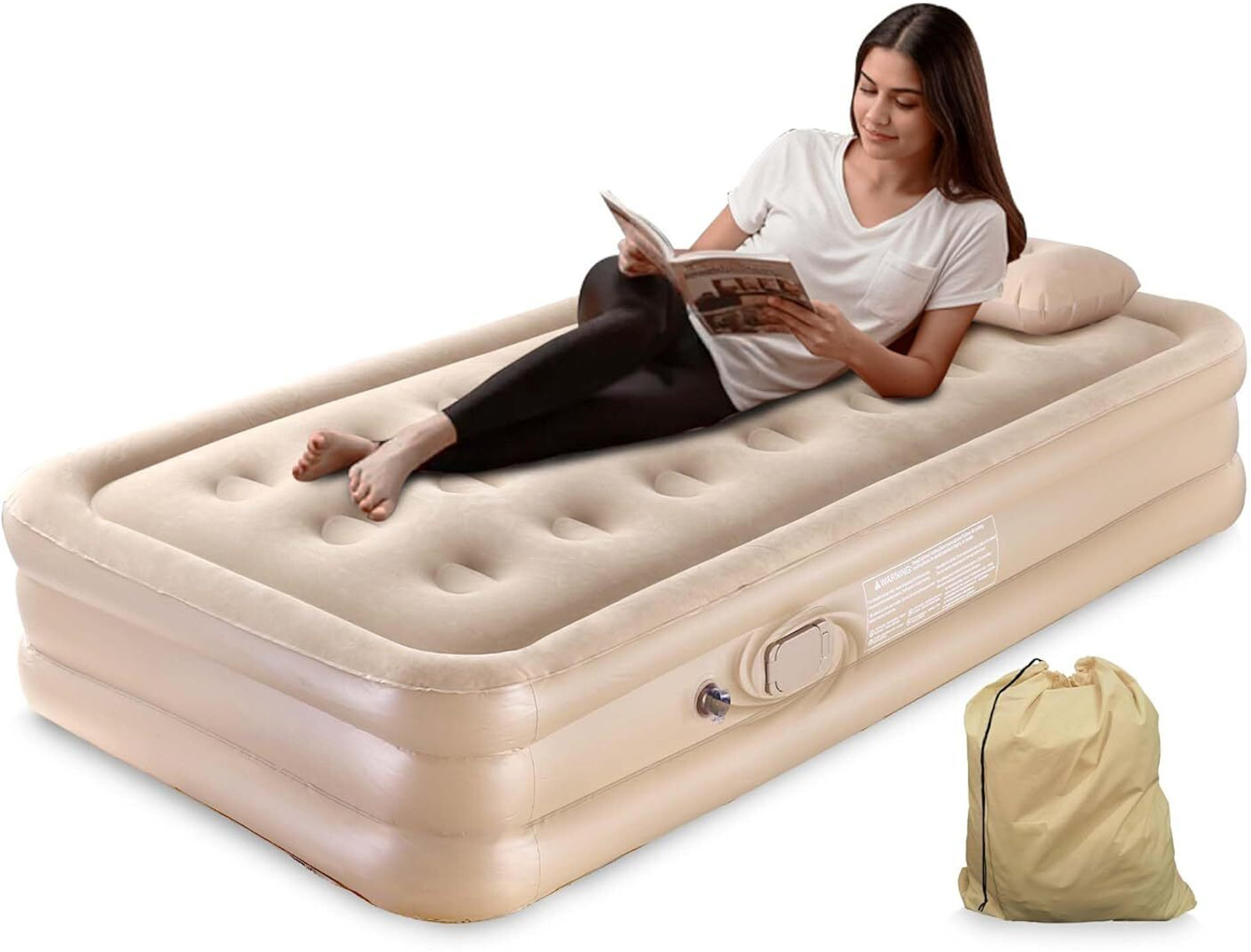 Image of VYNEX TravelRest Inflatable Air Bed Inflatable Bed