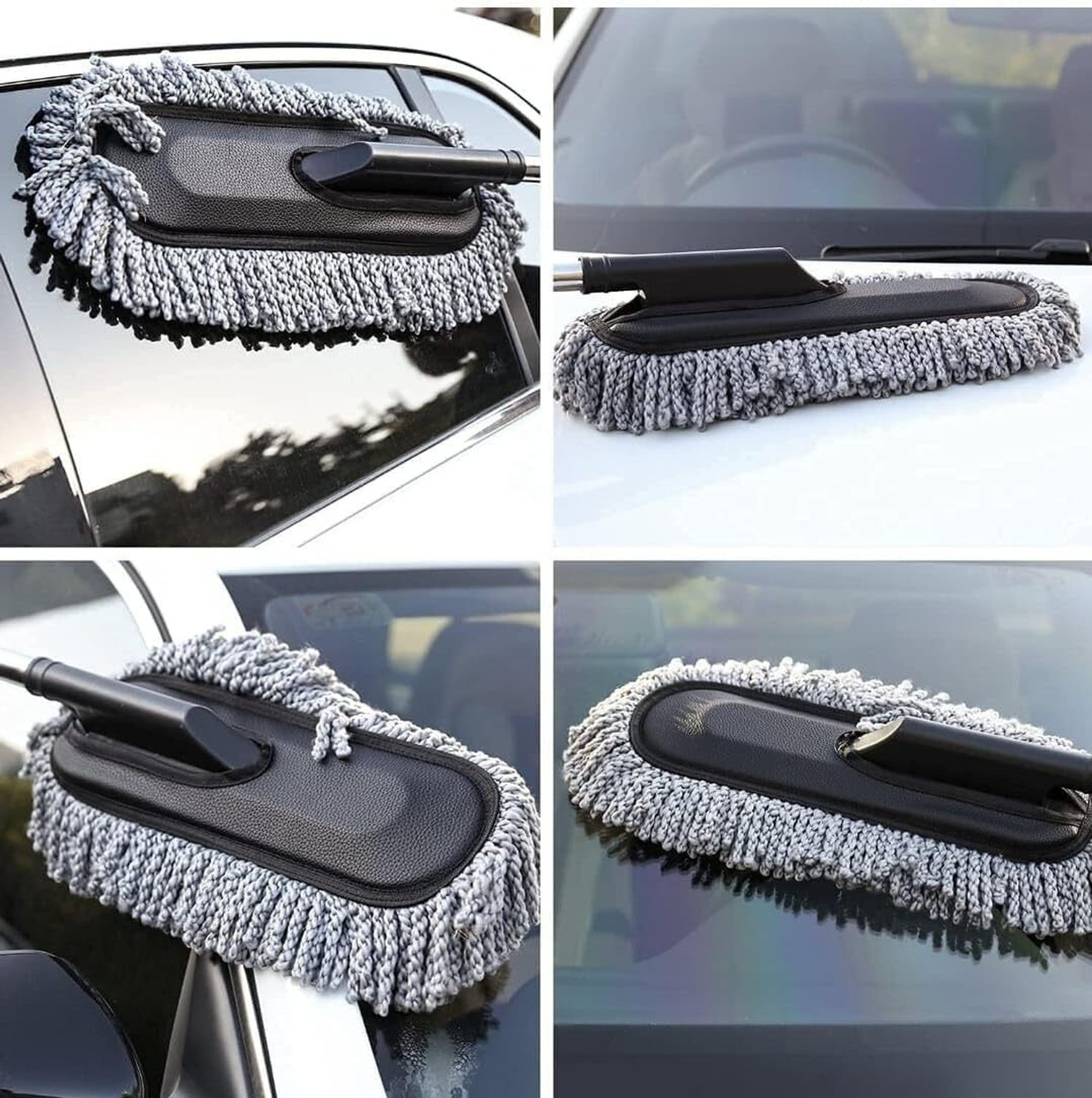 Image of Bizbee 5Pcs Microfiber Car Cleaning Combo for Full Interior and Exterior Car Wash Kit Combo