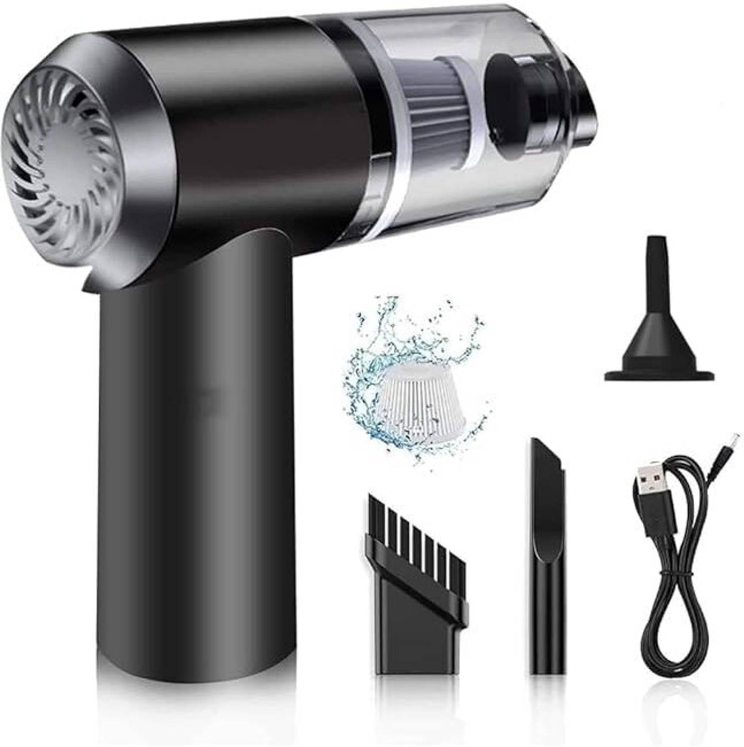 AASTIK SALES 3 in 1 Portable Electric Nail Drill Professional Cleaner Dust Collection Car Vacuum Cleaner