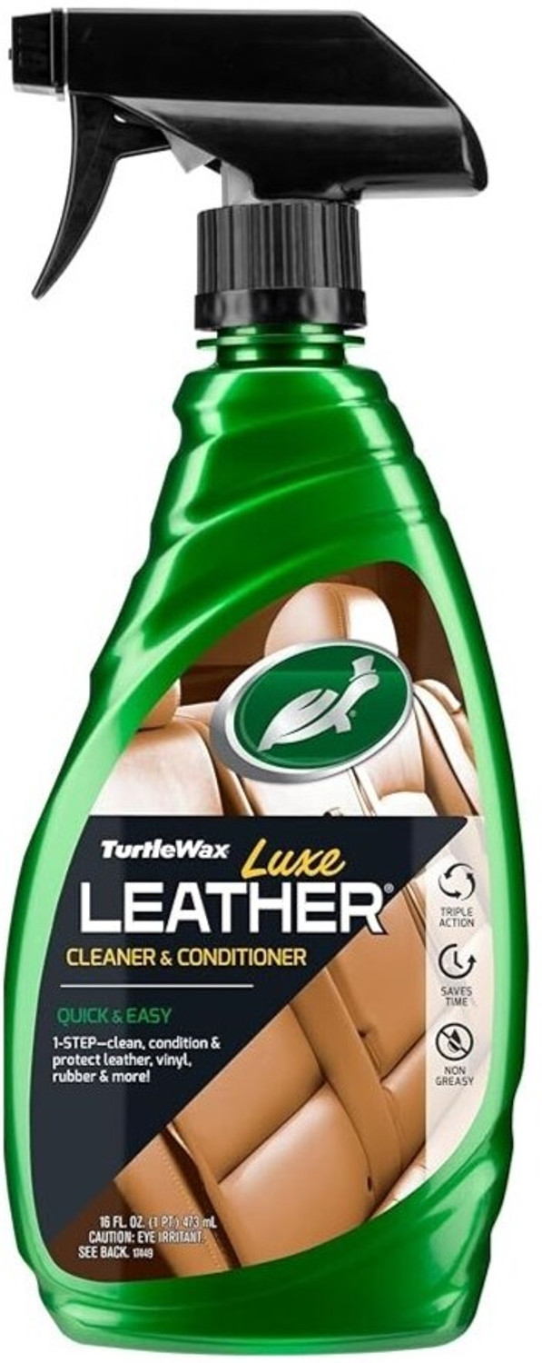 Image of Turtle Wax Luxe Leather Cleaner,Liquid Conditioner-Car Leather Seat Cleaner Luxe Leather Cleaner,Liquid Conditioner Vehicle Interior Cleaner