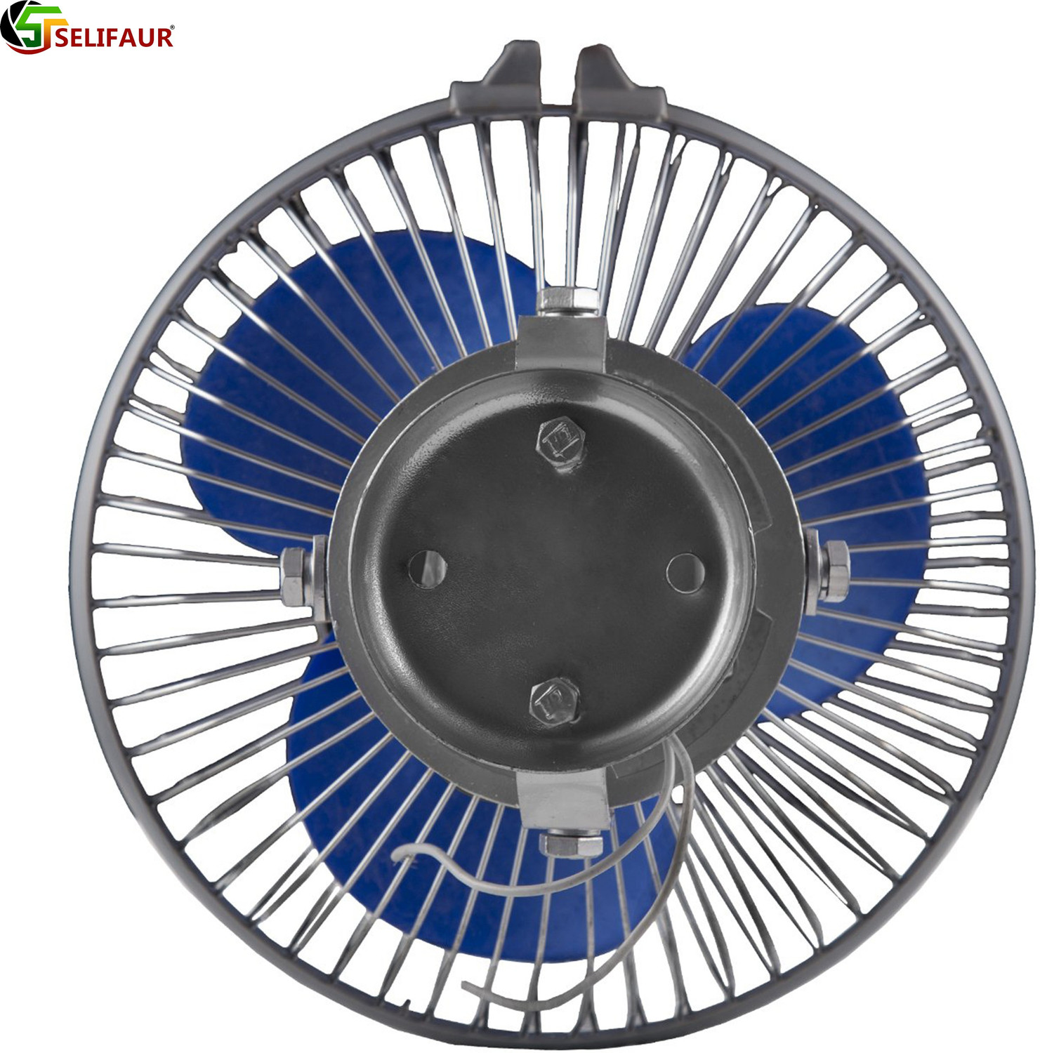 Image of Selifaur 9 inch /12 volt Dc / Full Metal Body Electric Fan for Car, Auto, Boat, Truck, Bus Car Interior Fan