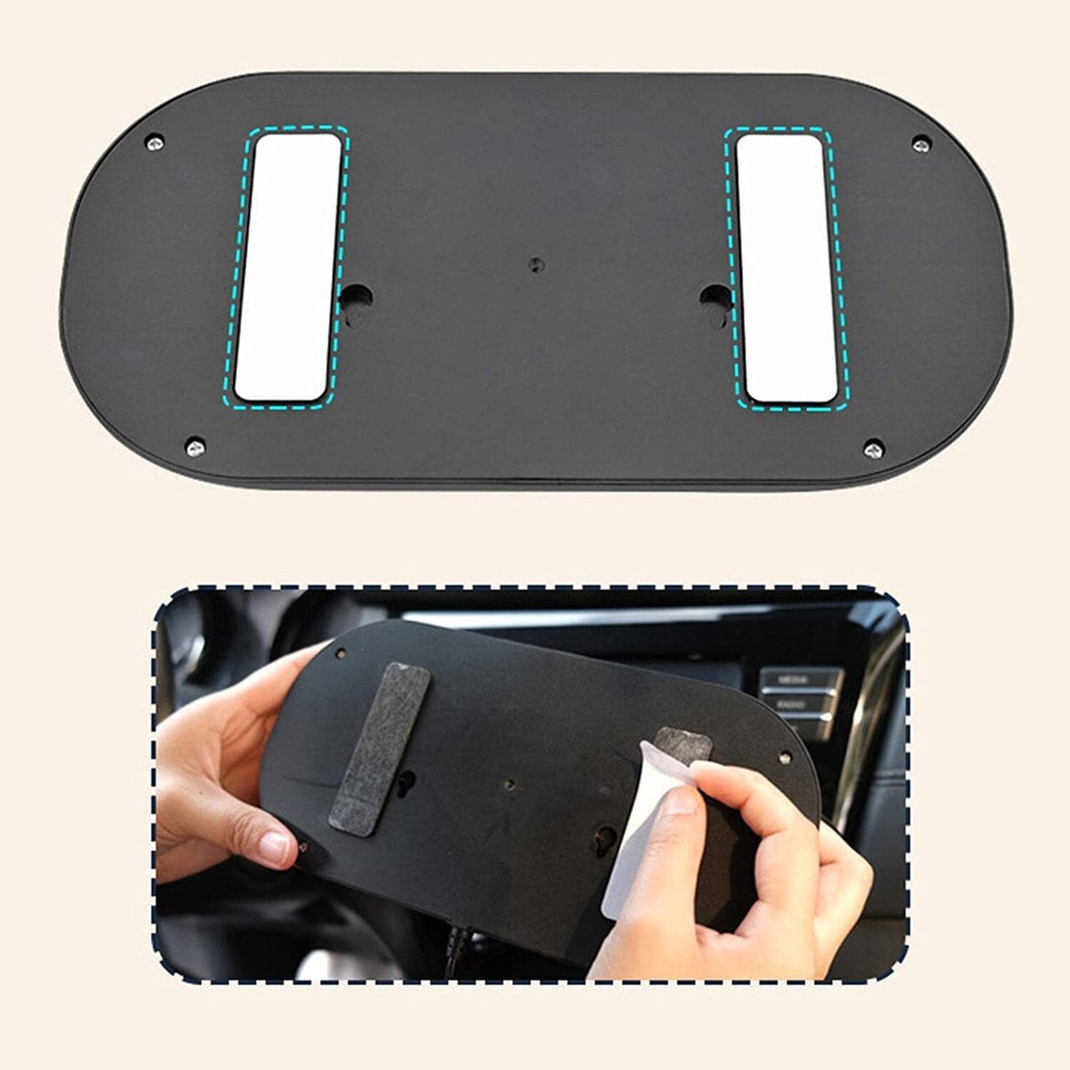 Image of Genipap High Speed Moveable head Car Cooling Fan 12V With 360 Degree -AX2833 Car Interior Fan