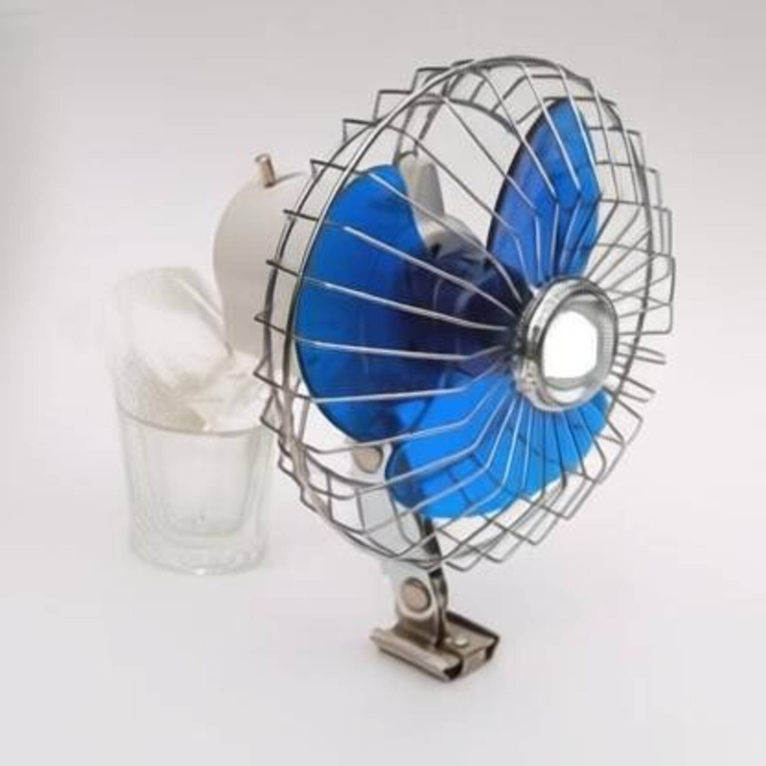 Ajeetech DC PremiumQuality6''Fandirectlyrun12Battery(12 special interior fan_ Car Interior Fan