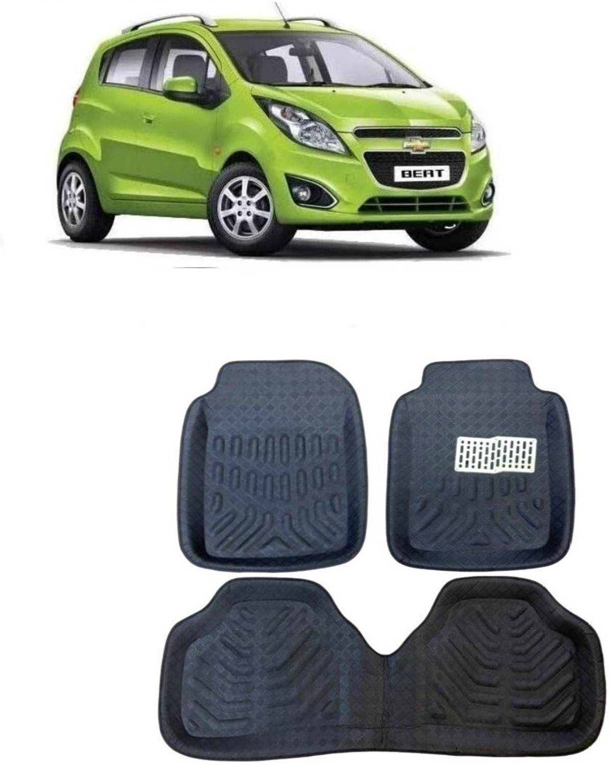 arneja trading company Polyutherine 3D Mat For  Chevrolet Beat