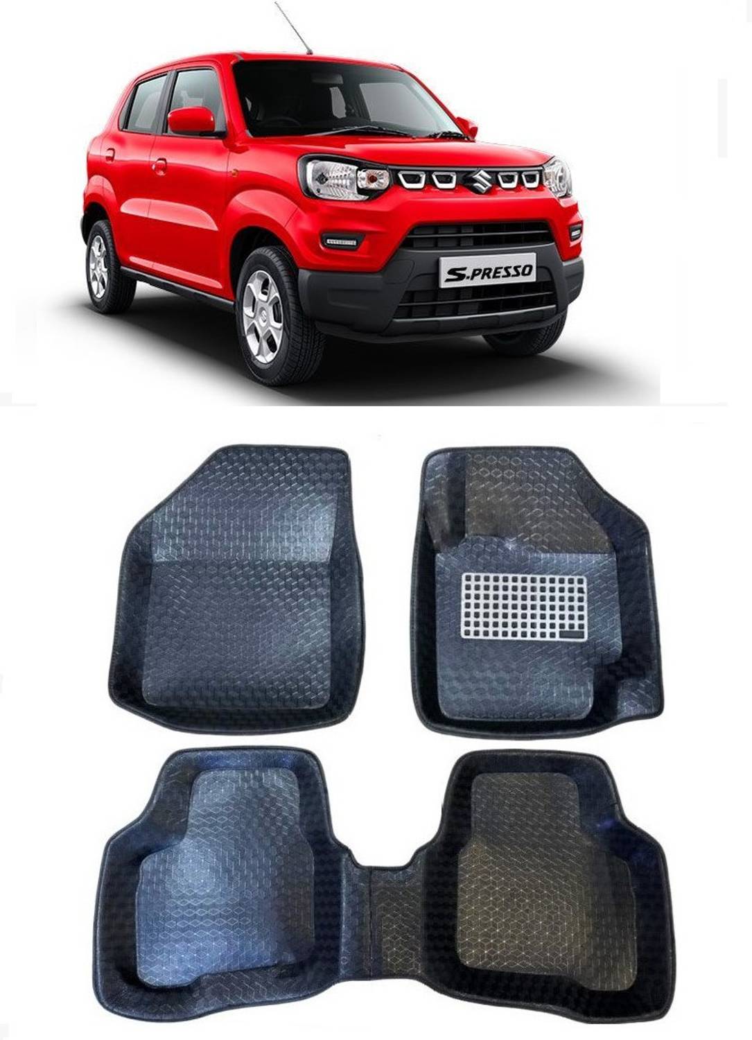 arneja trading company Polyutherine 5D Mat For Maruti Suzuki S-Presso