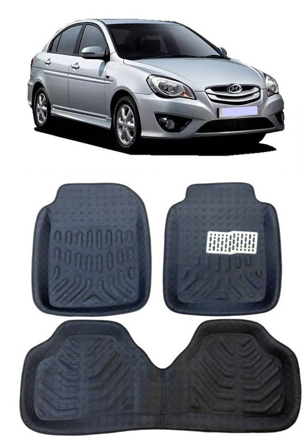 ARNEJA Polyutherine 3D Mat For Hyundai Verna Transform