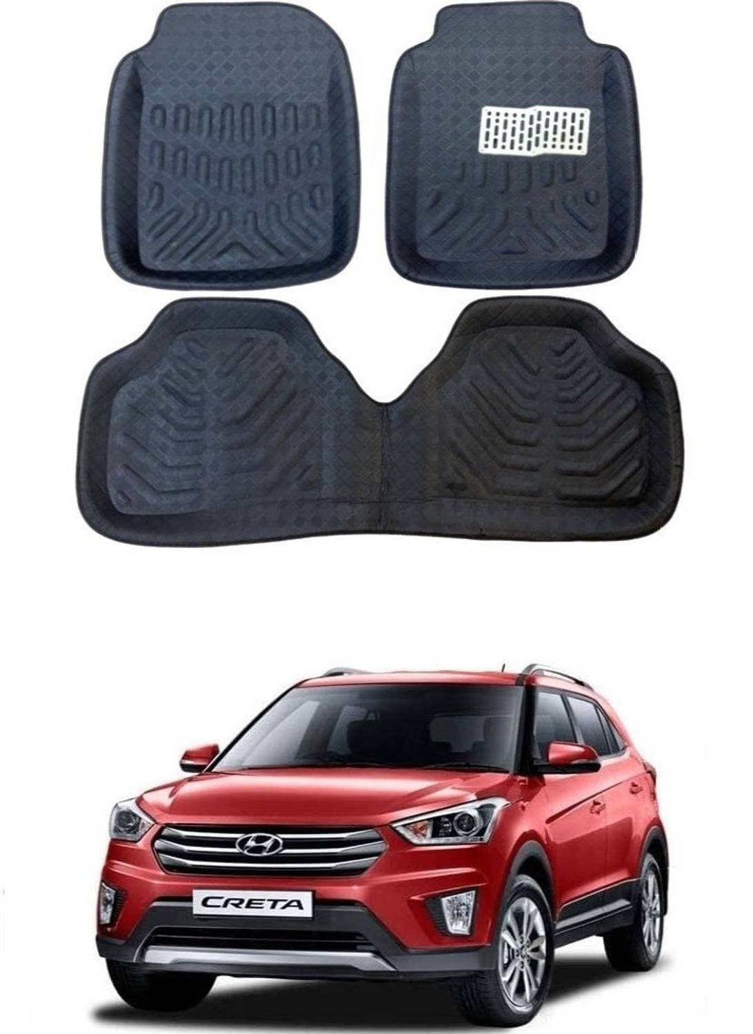 Arnejaa Polyutherine 3D Mat For Hyundai Creta