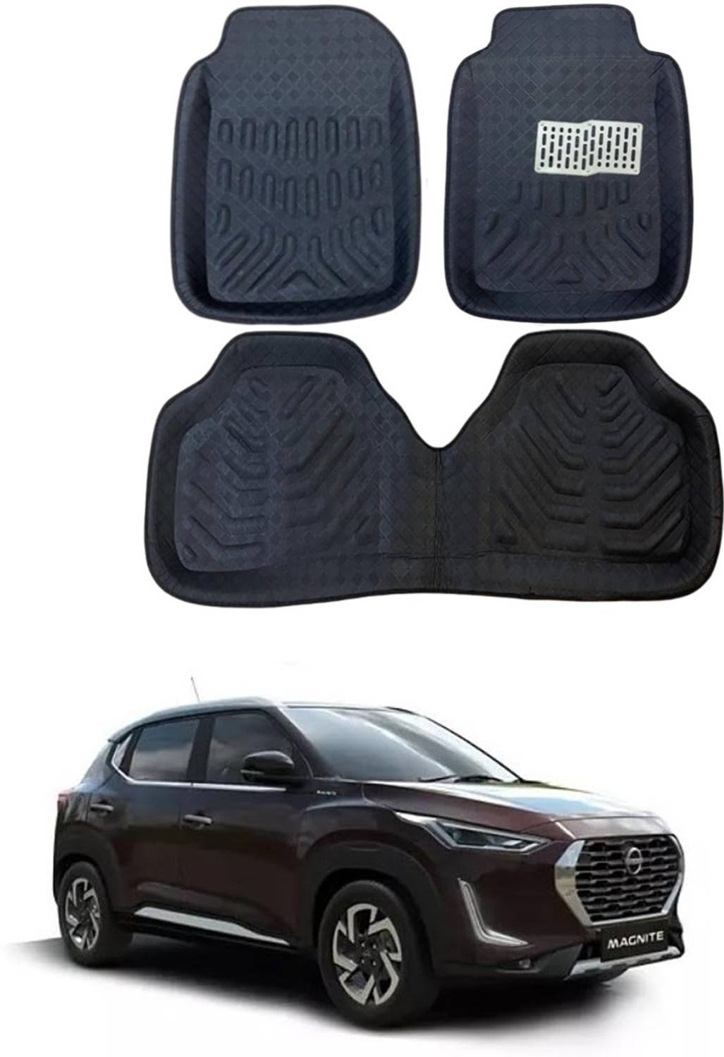 arneja trading company Polyutherine 3D Mat For Nissan Magnite