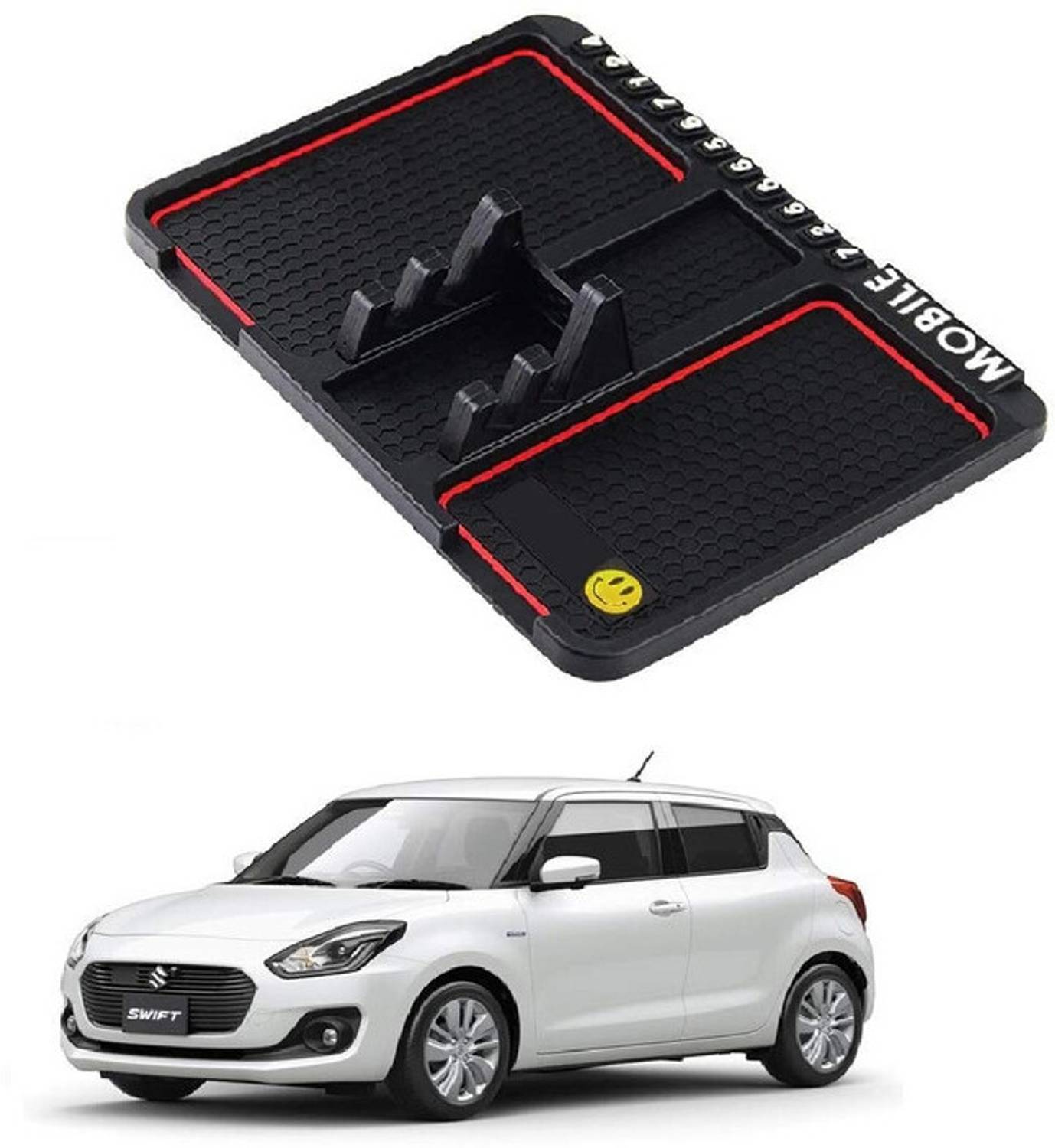 GS Grow n Shine Car Mobile Holder for Dashboard