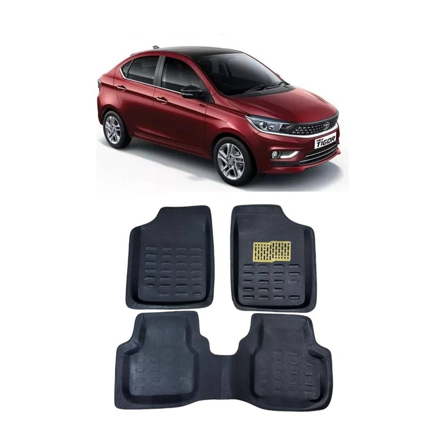 ARNEJA Polyutherine 3D Mat For Tata Tigor