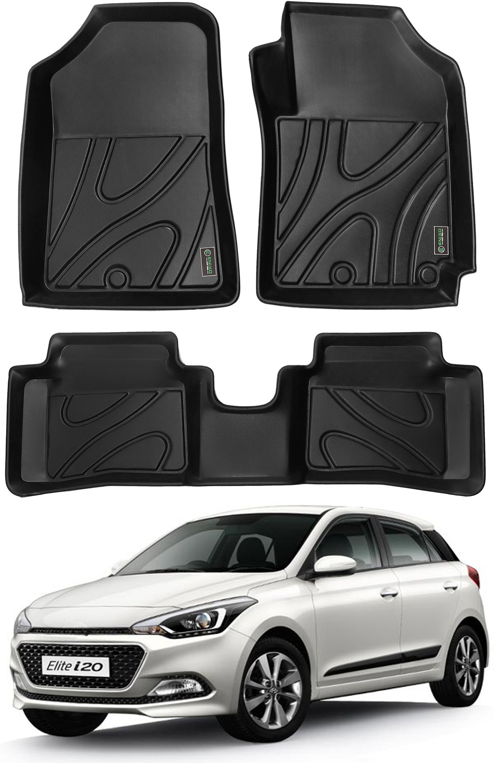 Image of Enixo MatPro TPV 5D Mat For Hyundai Elite i20 2016-2020, Manual & Automatic
