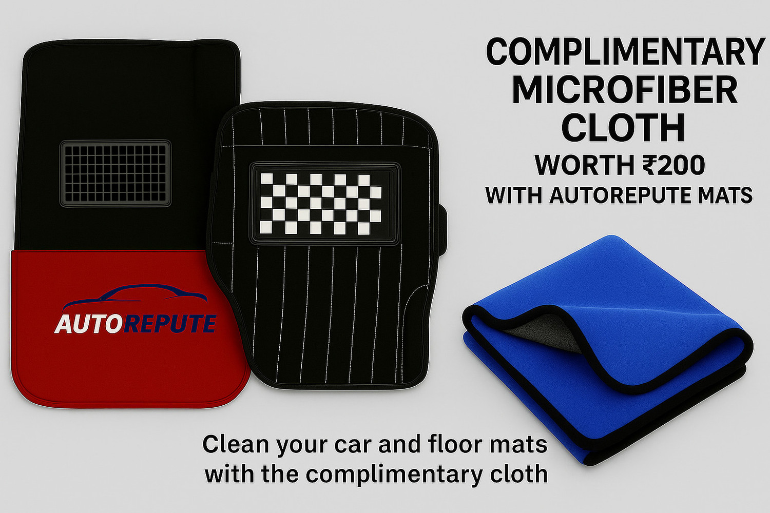 Image of Autorepute Leather 5D Mat For Maruti Suzuki WagonR