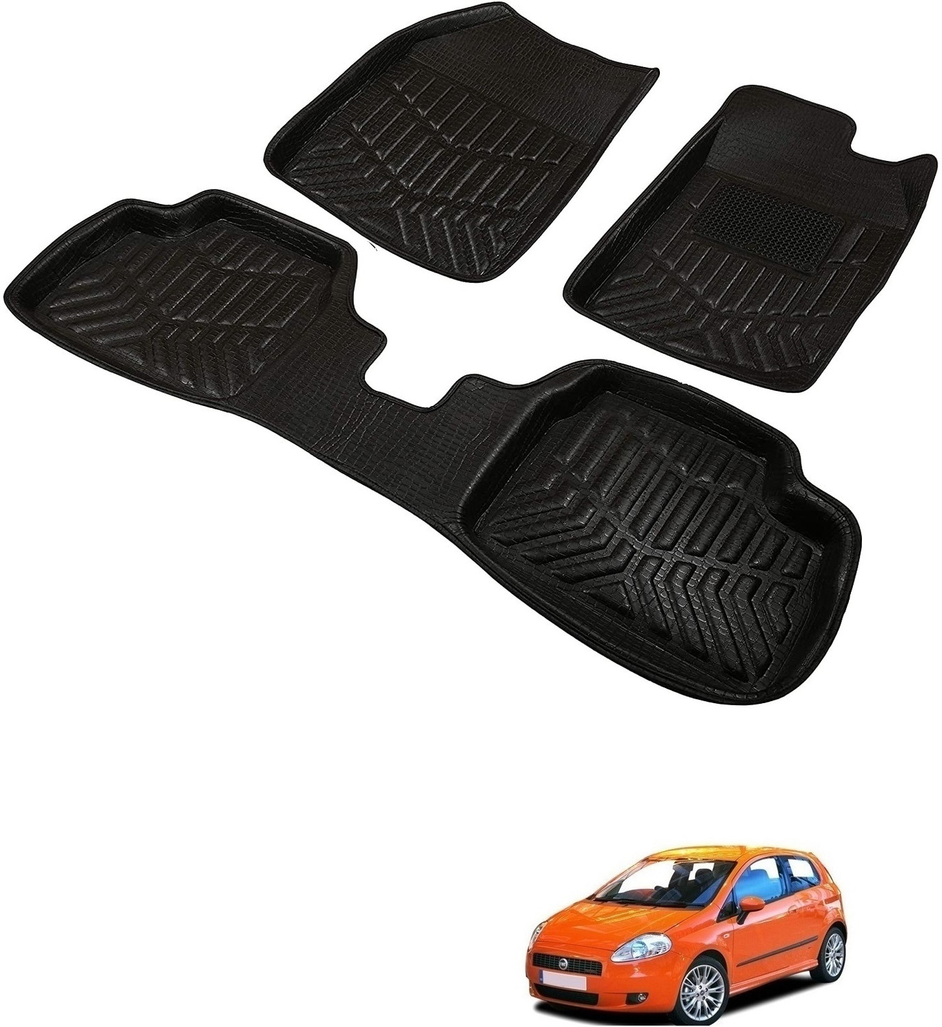 Image of KOZDIKO Plastic 3D Mat For Fiat Grand Punto