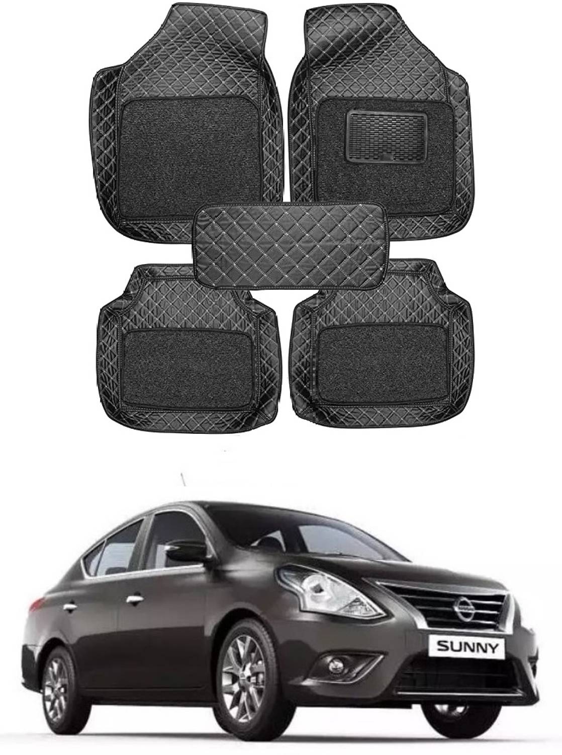 arneja trading company Polyutherine 3D Mat For  Nissan Sunny