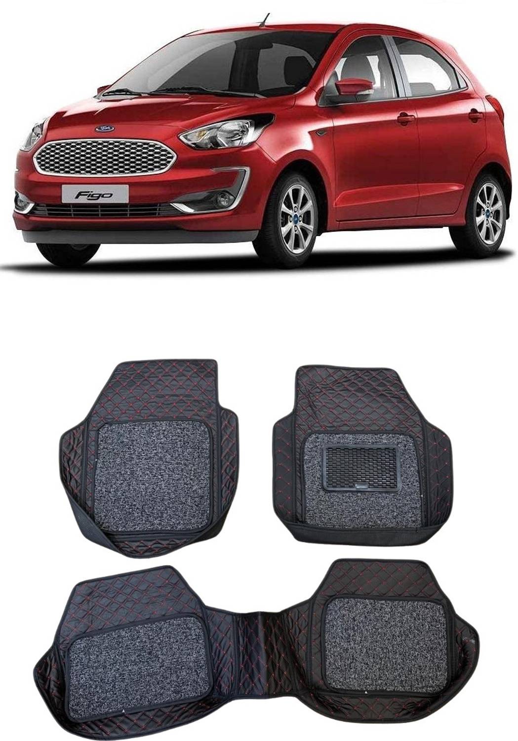 ARNEJA Leatherite 7D Mat For Ford Figo