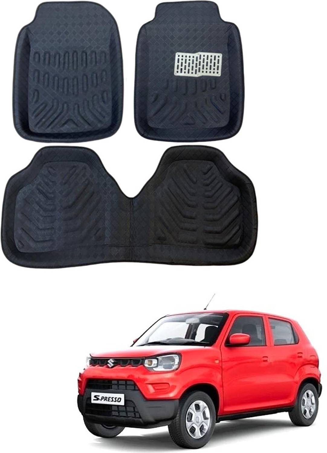 ARNEJA Polyutherine 3D Mat For Maruti Suzuki S-Presso