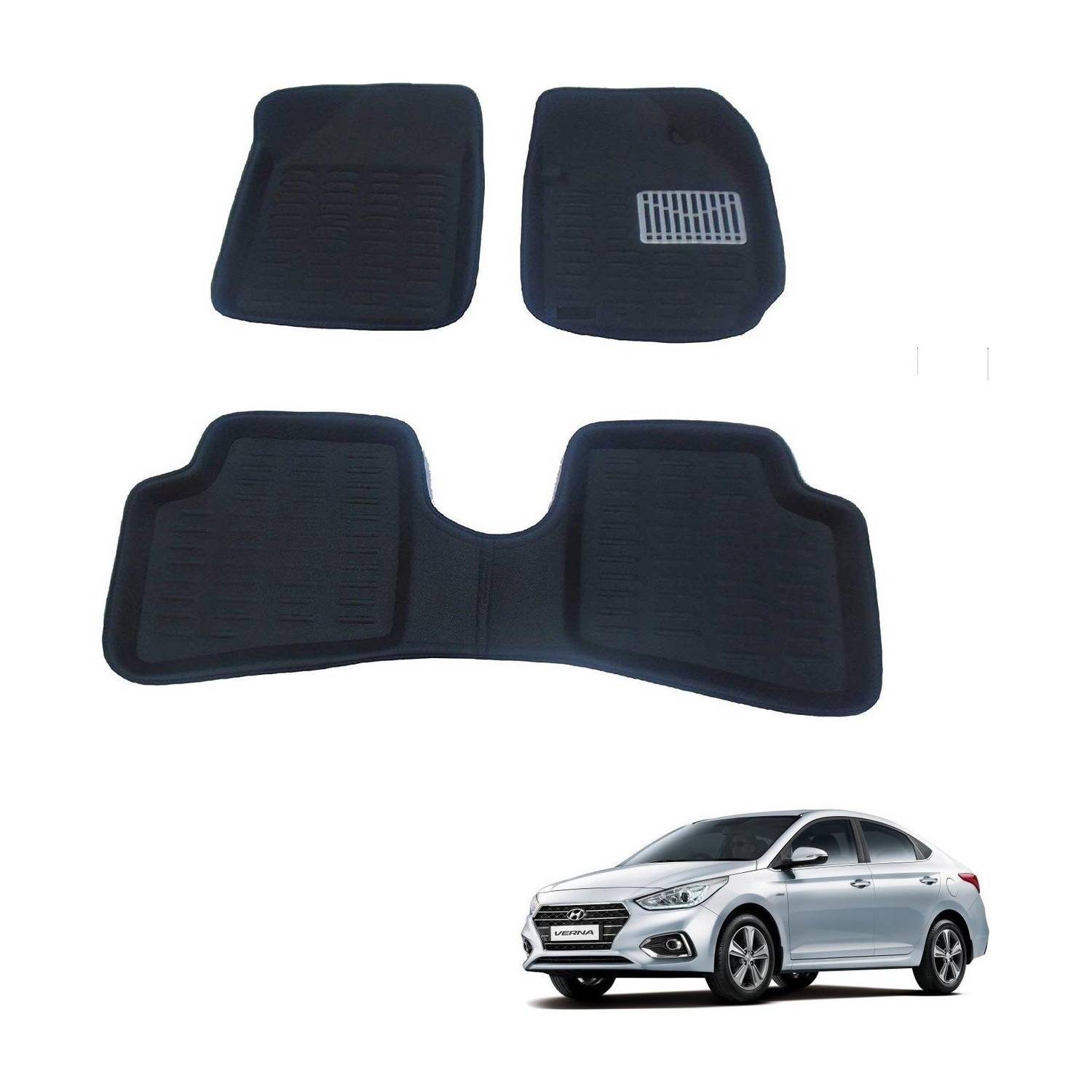 AuTO ADDiCT EVA 3D Mat For Hyundai Verna