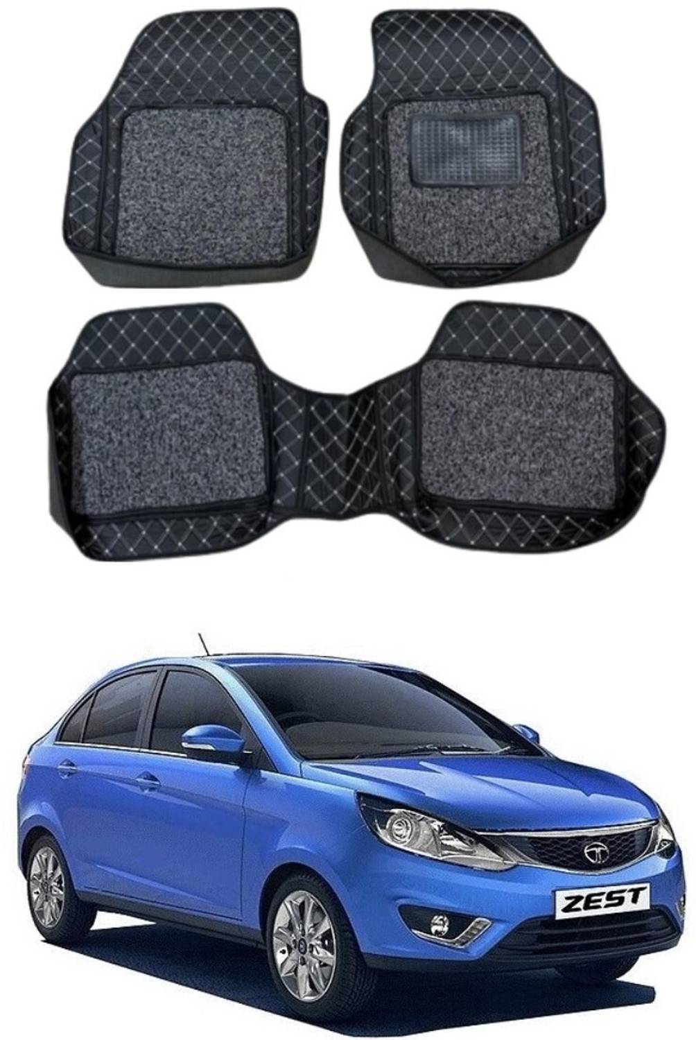 ARNEJA Leatherite 7D Mat For Tata Zest