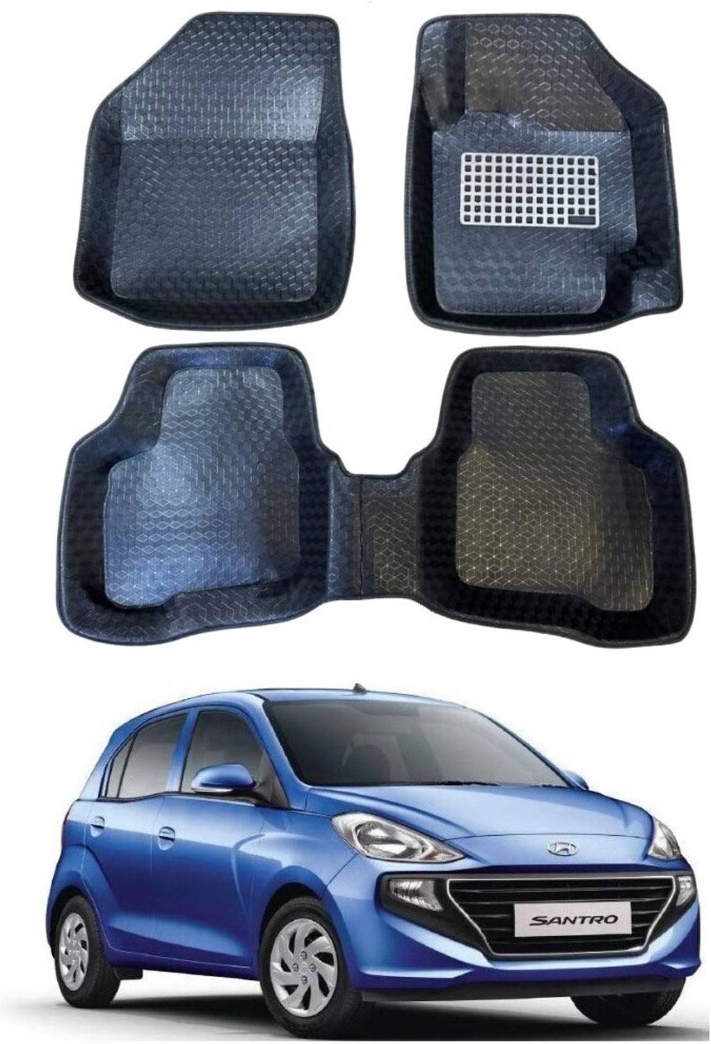 ARNEJA Polyutherine 5D Mat For Hyundai Santro