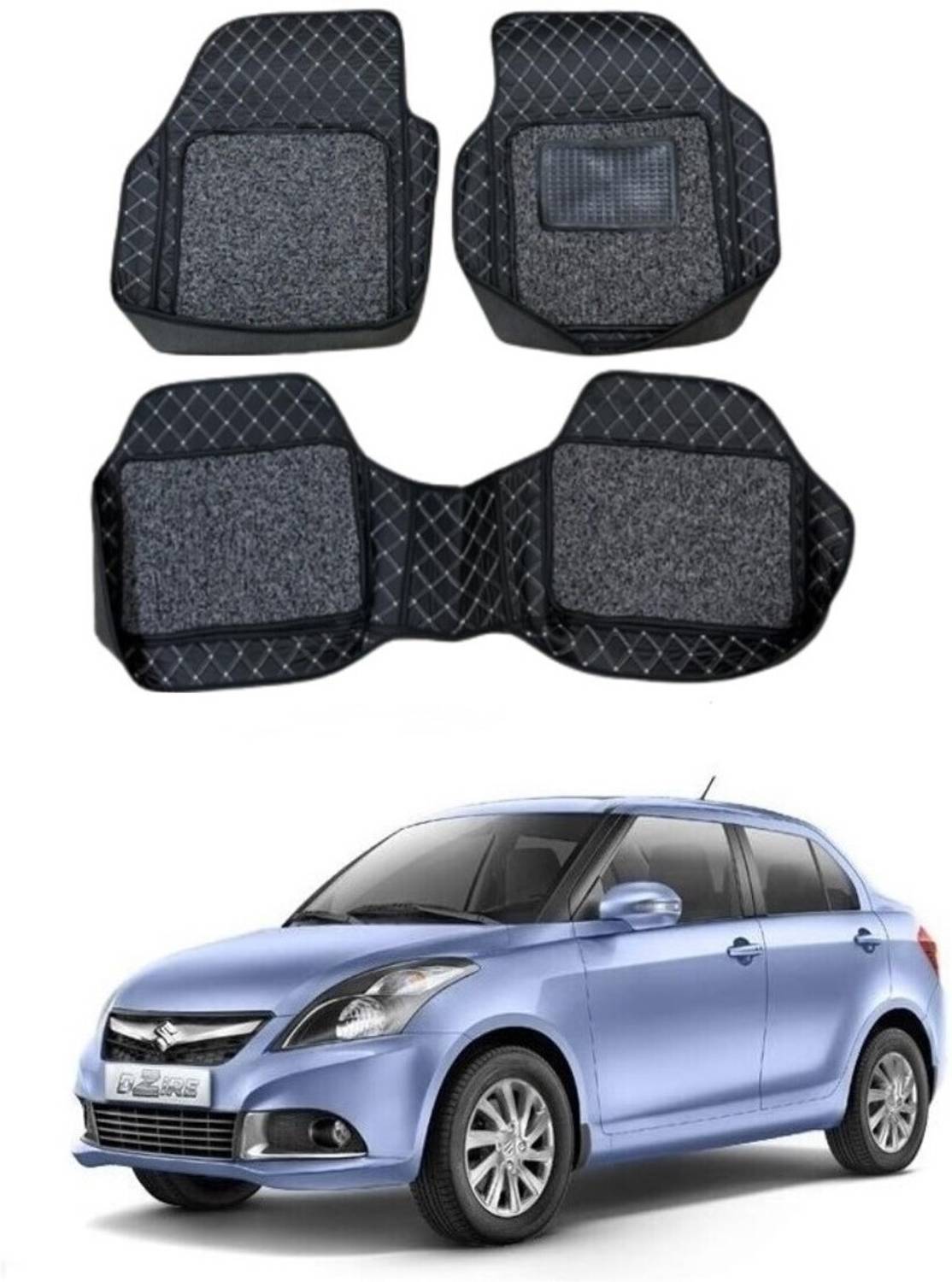 ARNEJA Leatherite 7D Mat For  Maruti Suzuki Swift Dzire