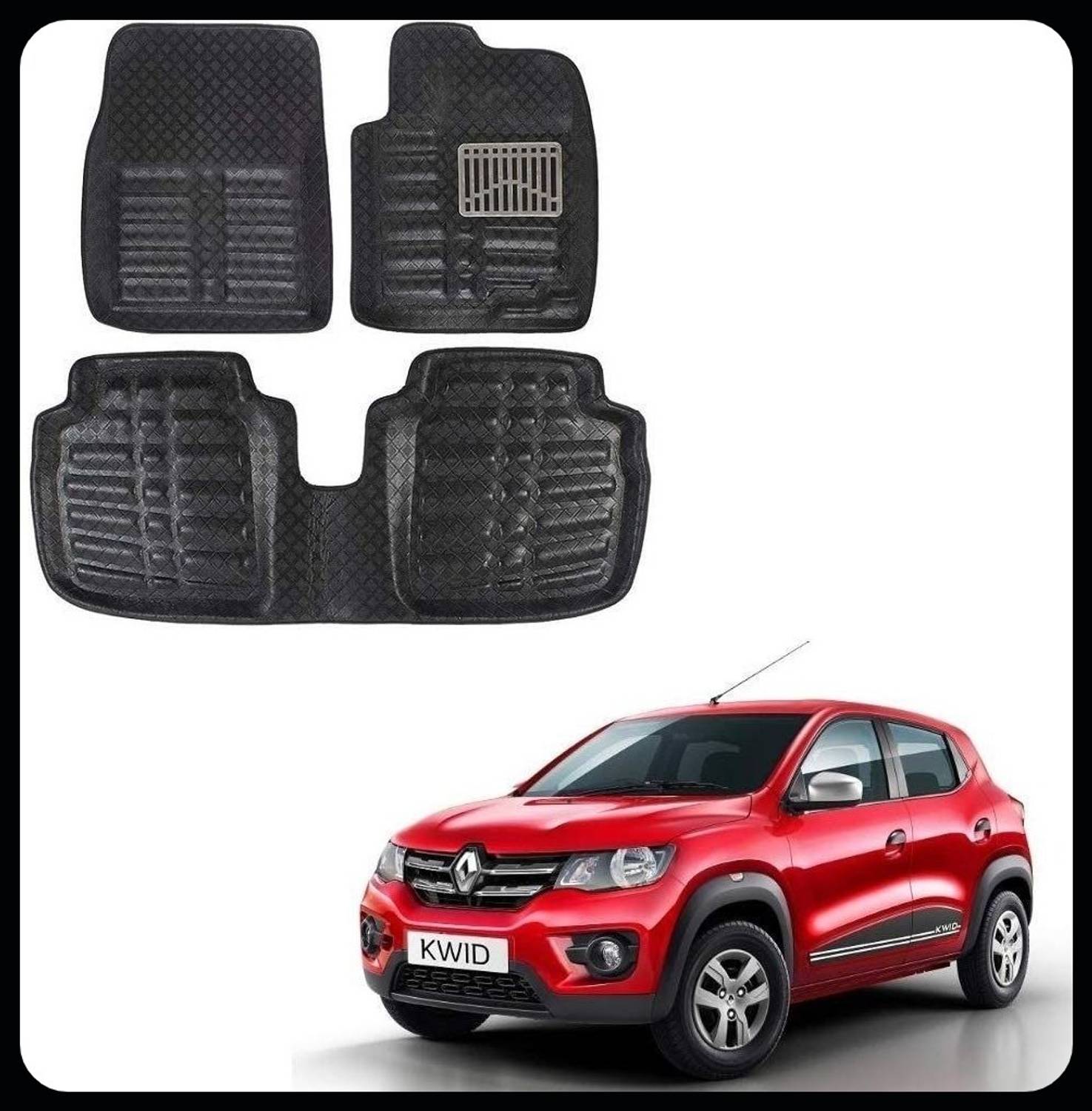 Arnejaa Polyutherine 3D Mat For  Renault Kwid