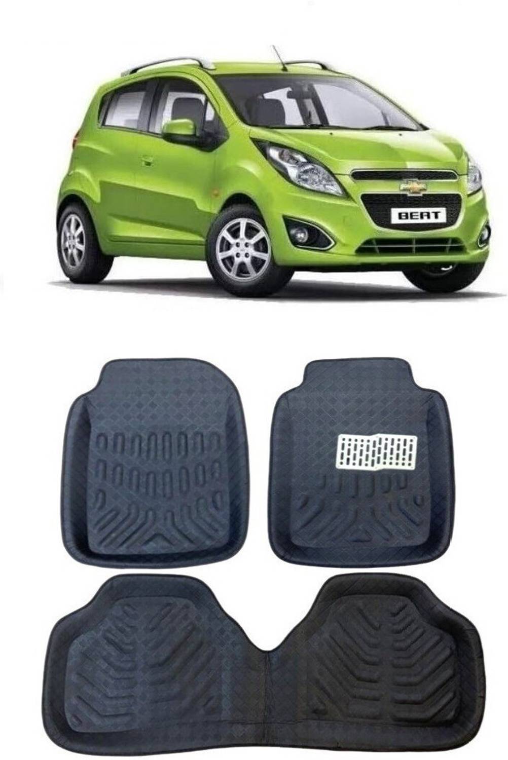 ARNEJA Polyutherine 3D Mat For  Chevrolet Beat