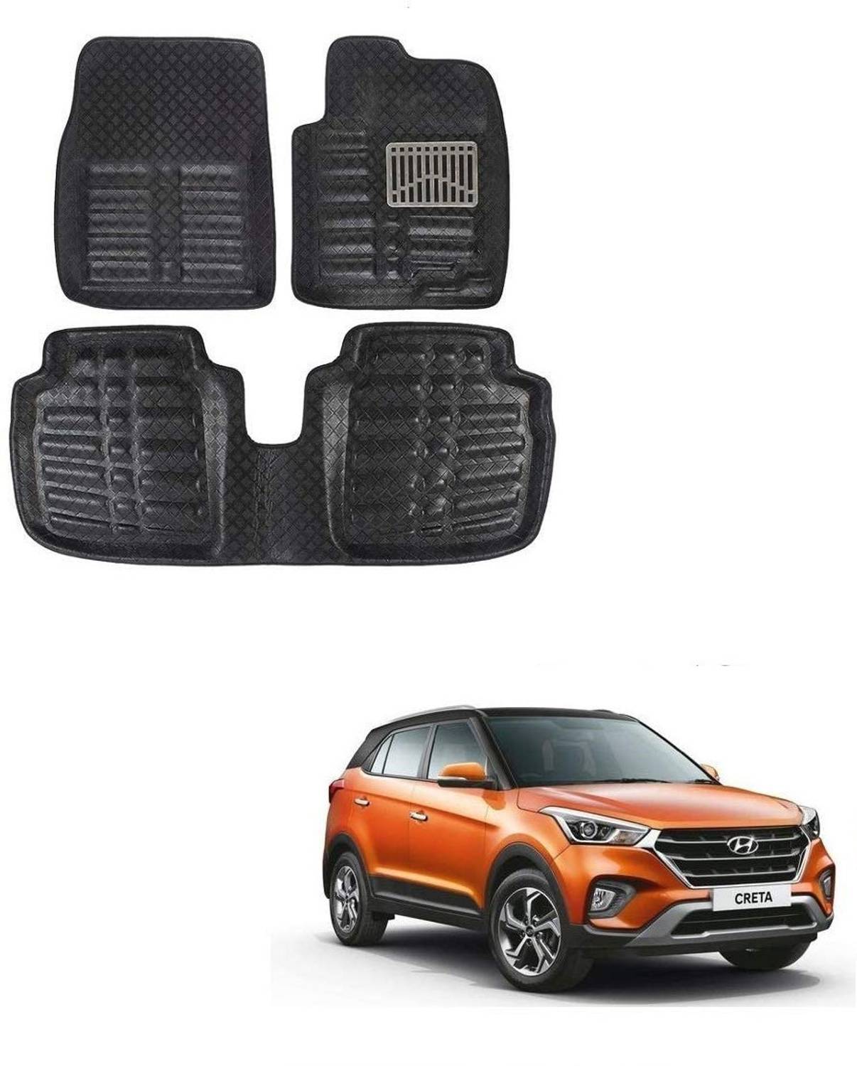ARNEJA Polyutherine 3D Mat For  Hyundai Creta