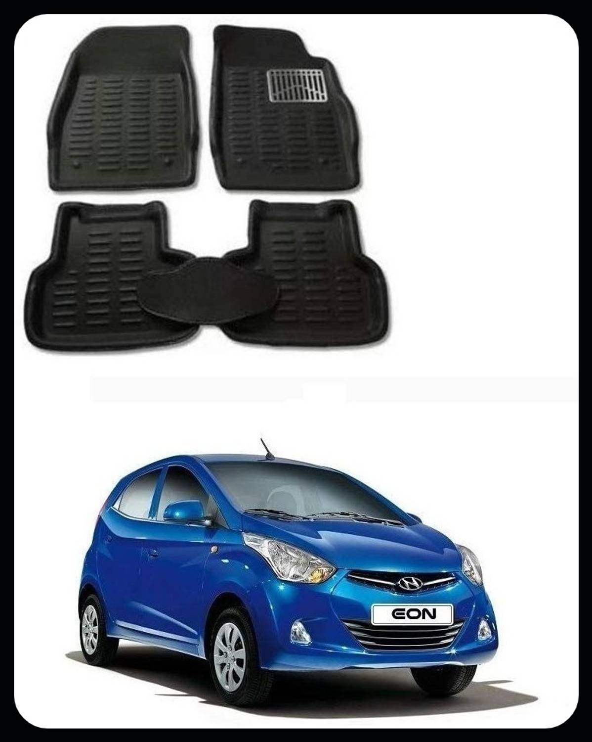 Arnejaa Polyutherine 3D Mat For Hyundai Eon