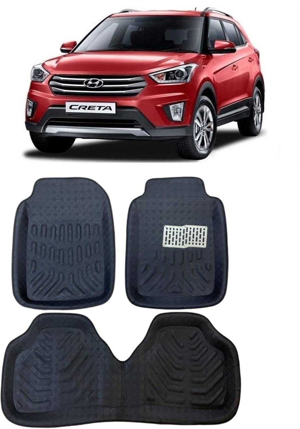arneja trading company Polyutherine 3D Mat For Hyundai Creta