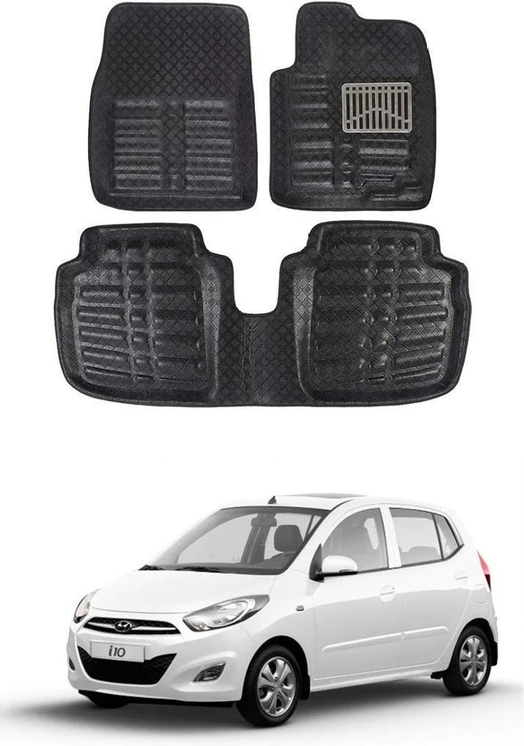 Image of arneja trading company Polyutherine 3D Mat For Hyundai i10