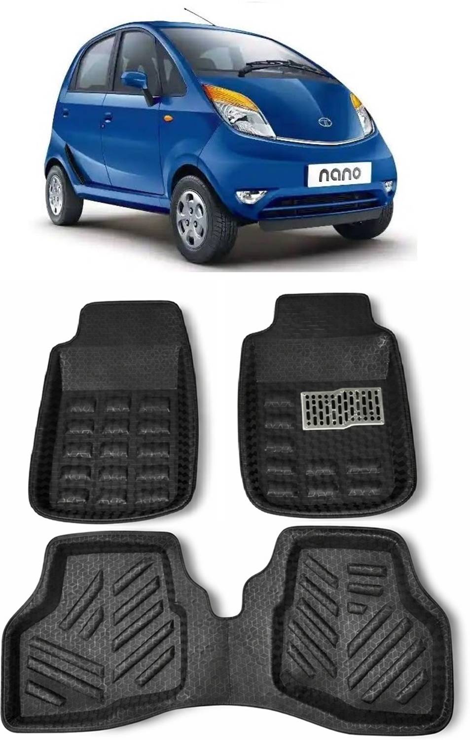 ARNEJA Polyutherine 3D Mat For Tata Nano