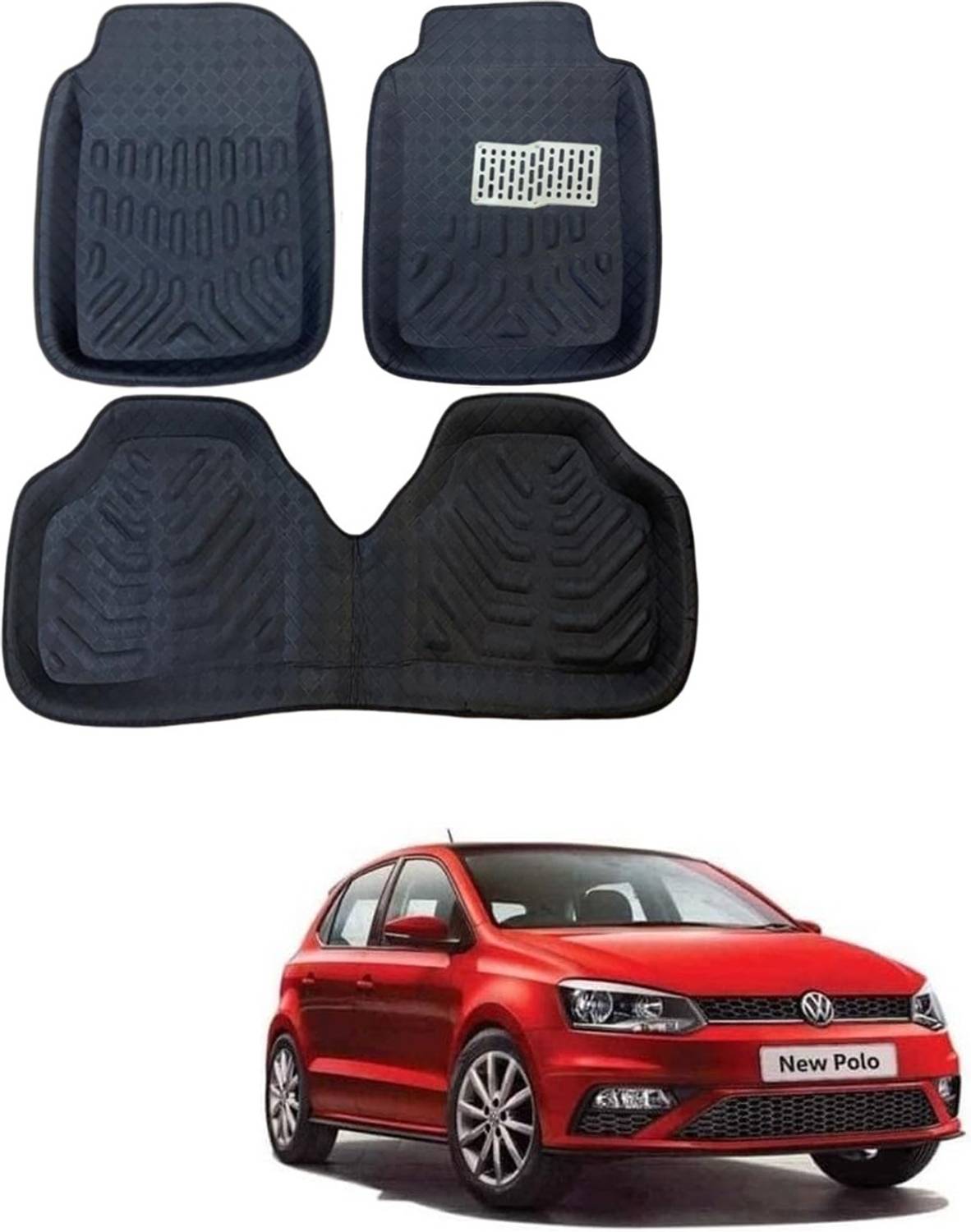 ARNEJA Polyutherine 3D Mat For  Volkswagen Polo