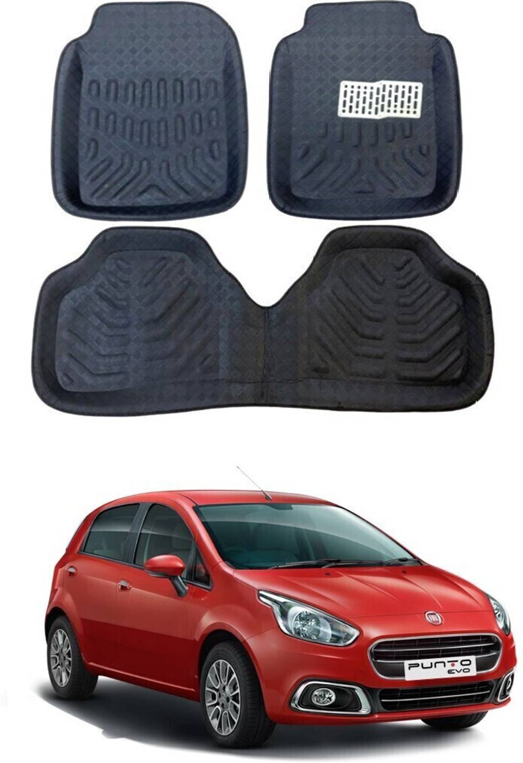 ARNEJA Polyutherine 3D Mat For  Fiat Punto