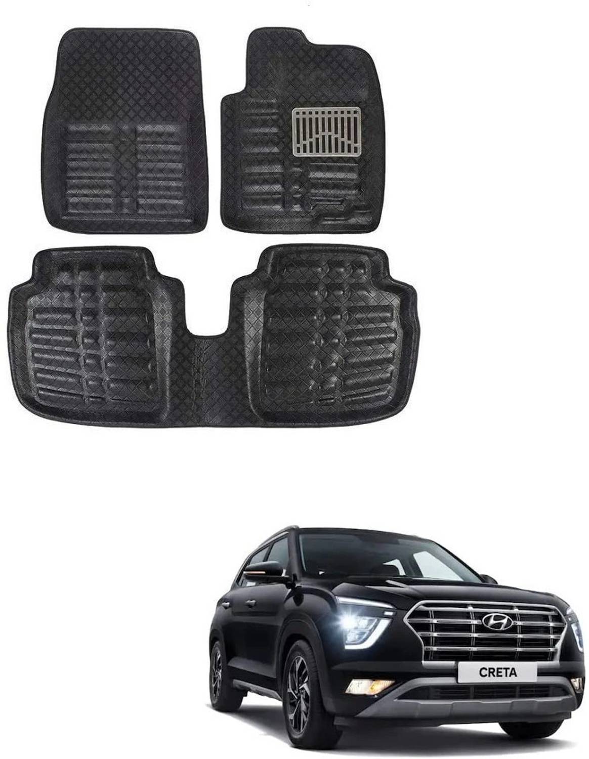 ARNEJA Polyutherine 3D Mat For Hyundai Creta