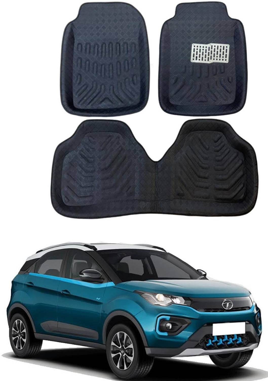 ARNEJA Polyutherine 3D Mat For  Tata Nexon EV