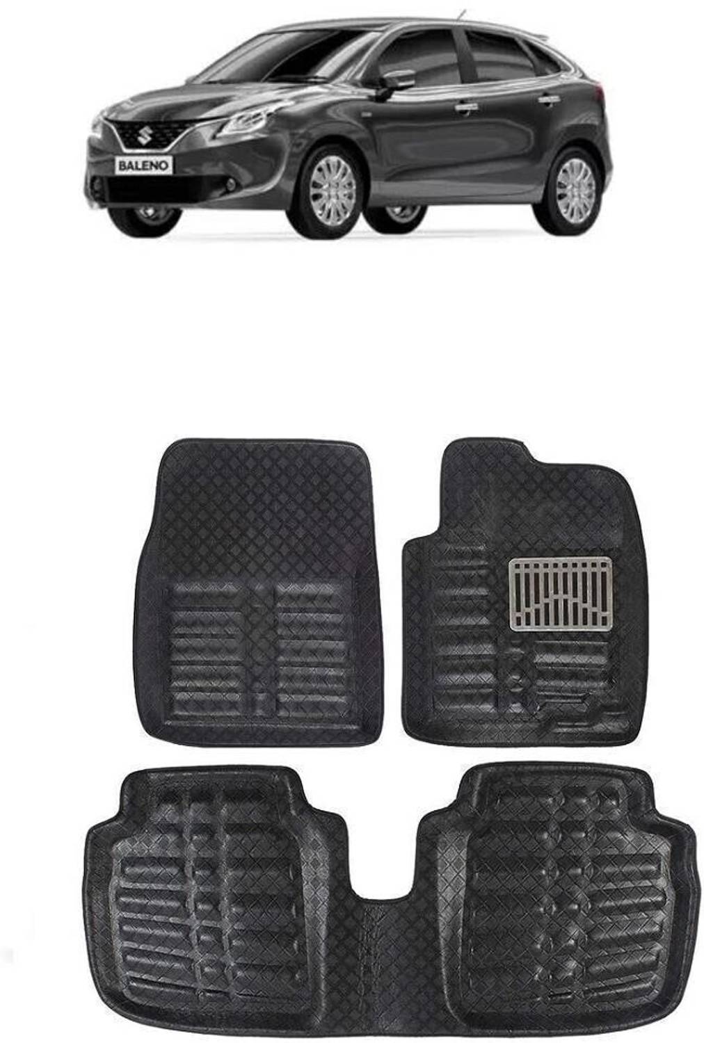 arneja trading company Polyutherine 3D Mat For Maruti Suzuki Baleno
