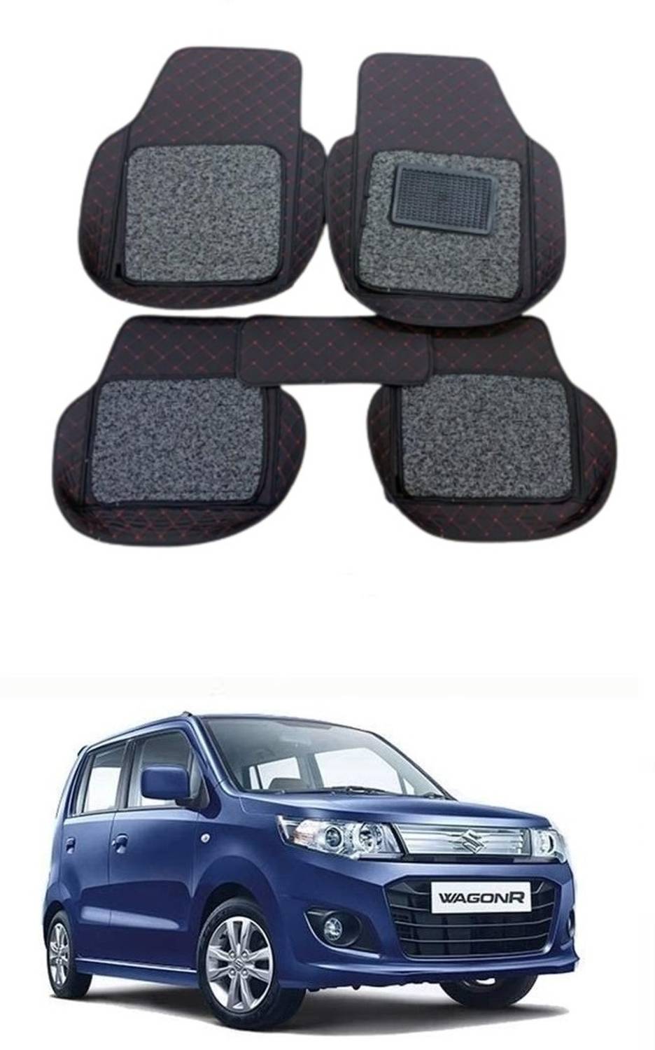 arneja trading company Leatherite 7D Mat For  Maruti Suzuki WagonR Stingray