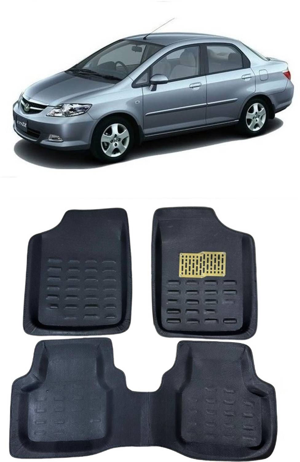 arneja trading company Polyutherine 3D Mat For  Honda City ZX