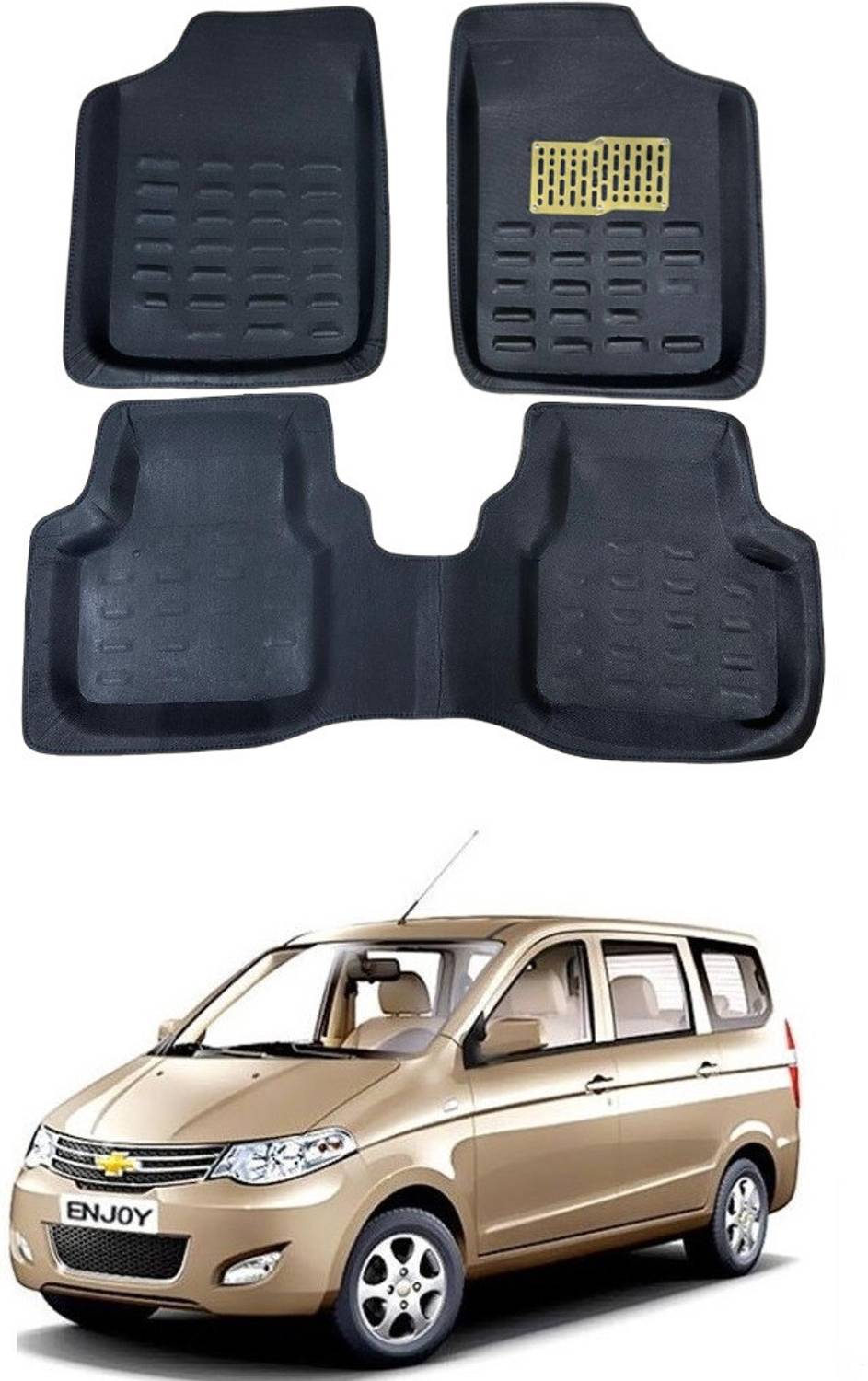 arneja trading company Polyutherine 3D Mat For Chevrolet Enjoy