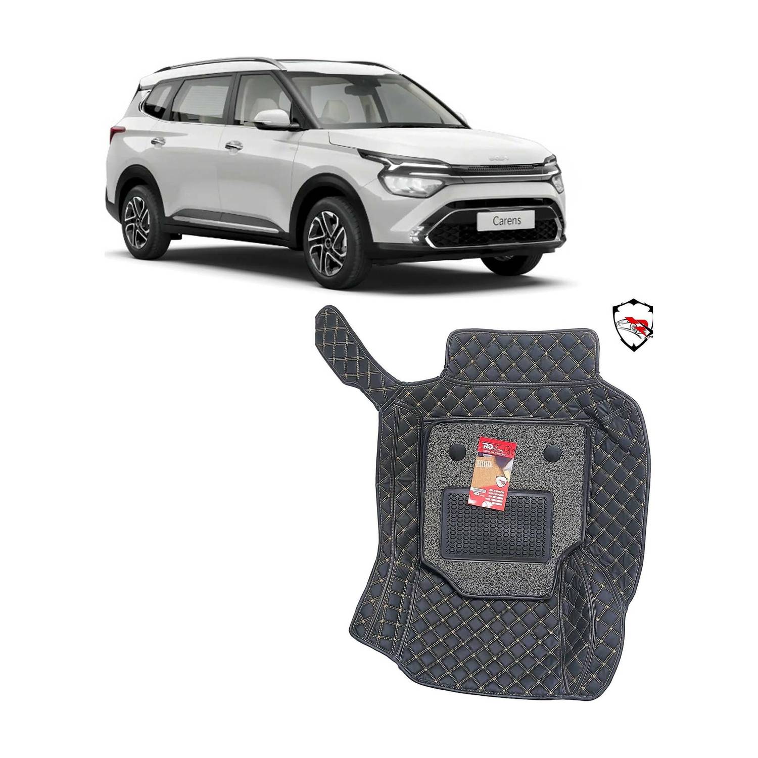 AUTORACE Leatherite 7D Mat For  Kia Carens