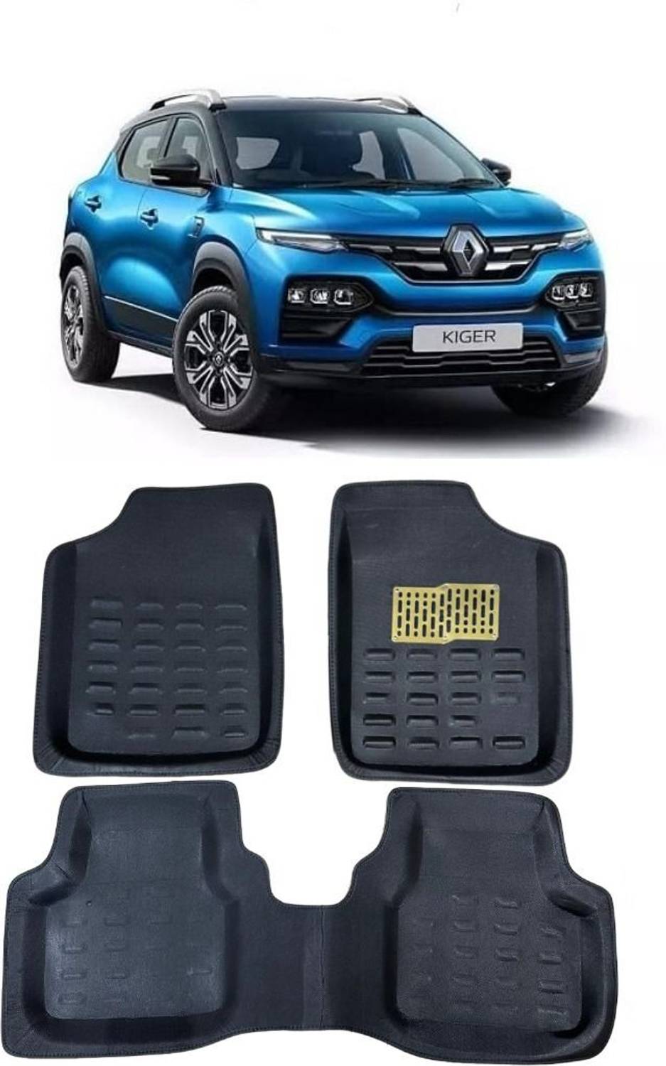 ARNEJA Polyutherine 3D Mat For  Renault Kiger