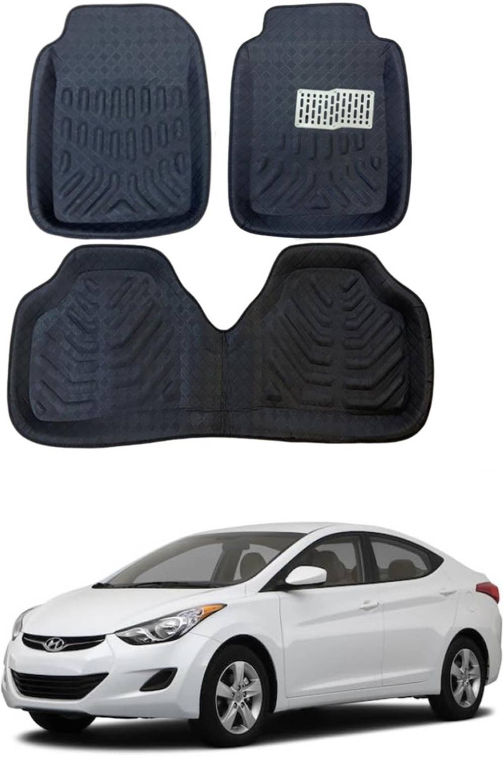 arneja trading company Polyutherine 3D Mat For  Hyundai Elantra Fluidic