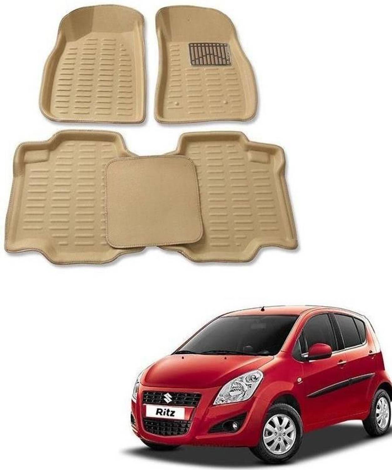 ARNEJA Polyutherine 3D Mat For  Maruti Suzuki Ritz