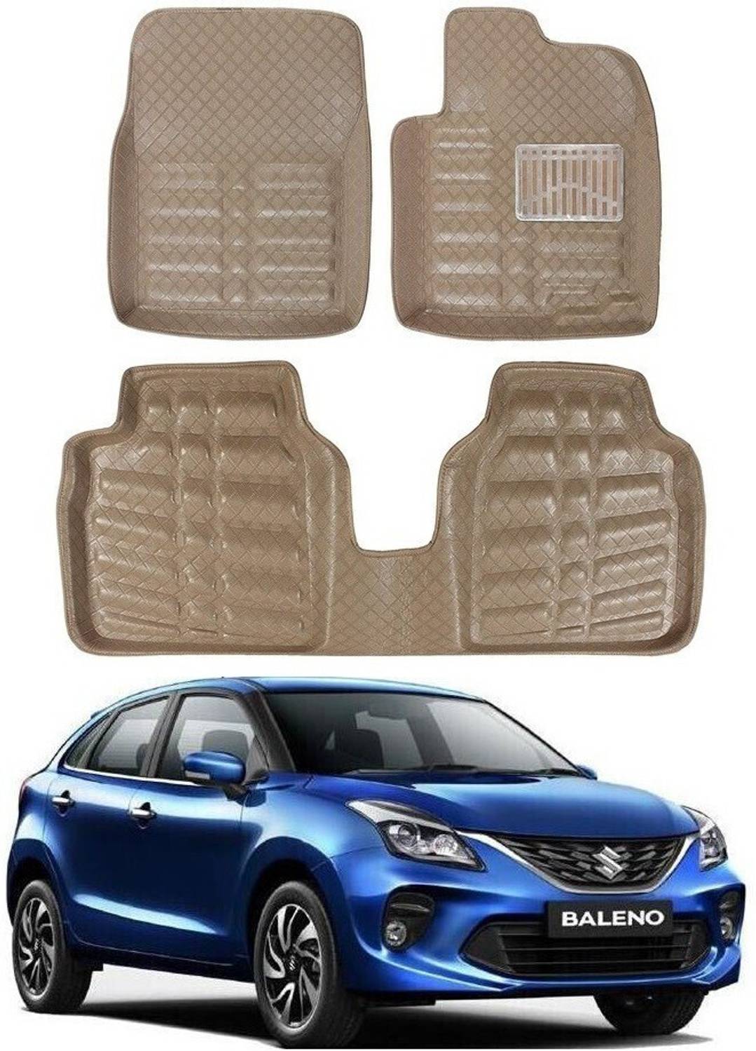 arneja trading company Polyutherine 3D Mat For  Maruti Suzuki Baleno