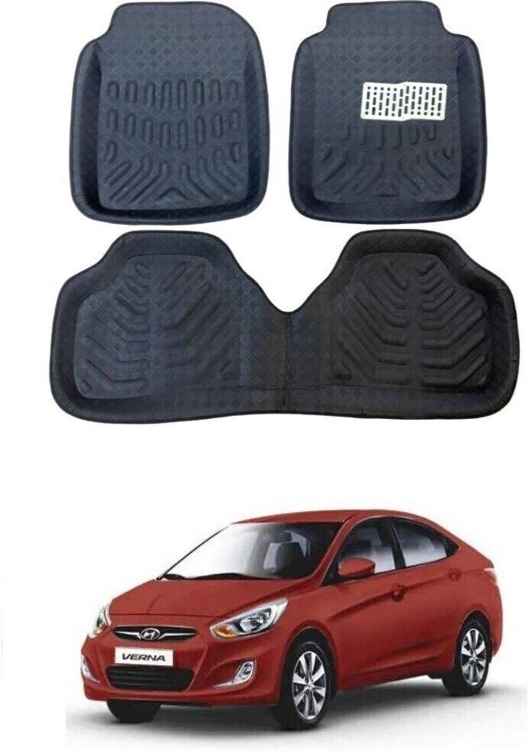 ARNEJA Polyutherine 3D Mat For Hyundai Verna