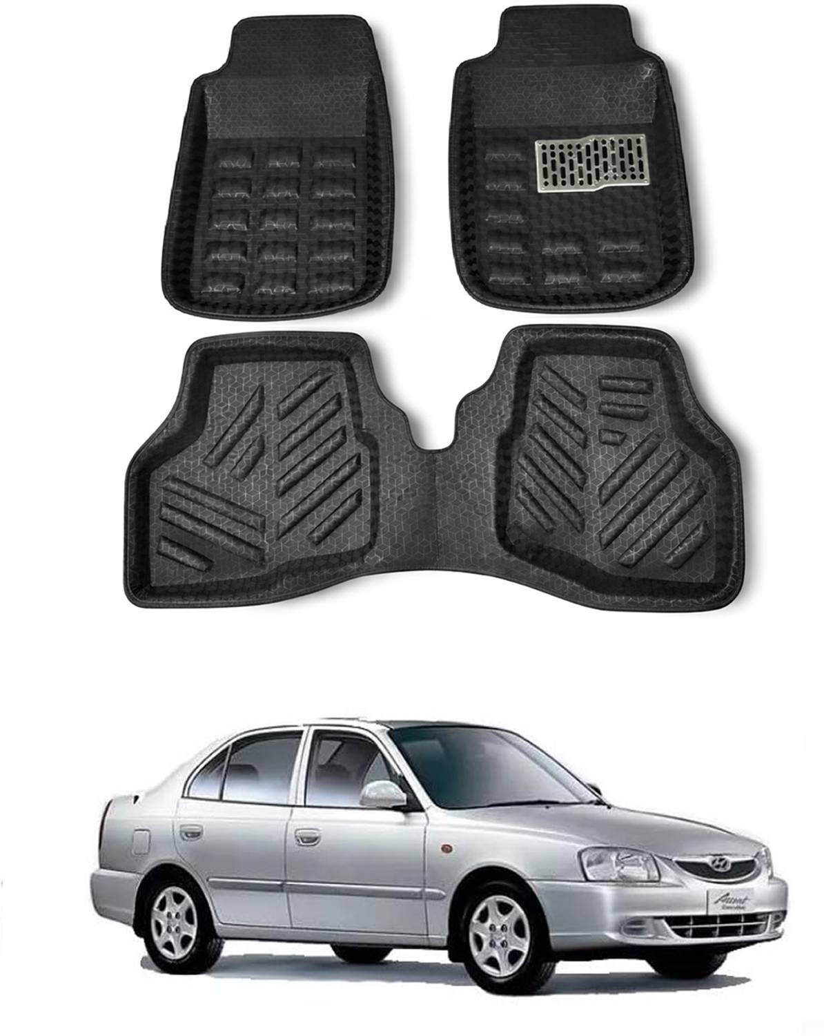 ARNEJA Polyutherine 3D Mat For  Hyundai Accent