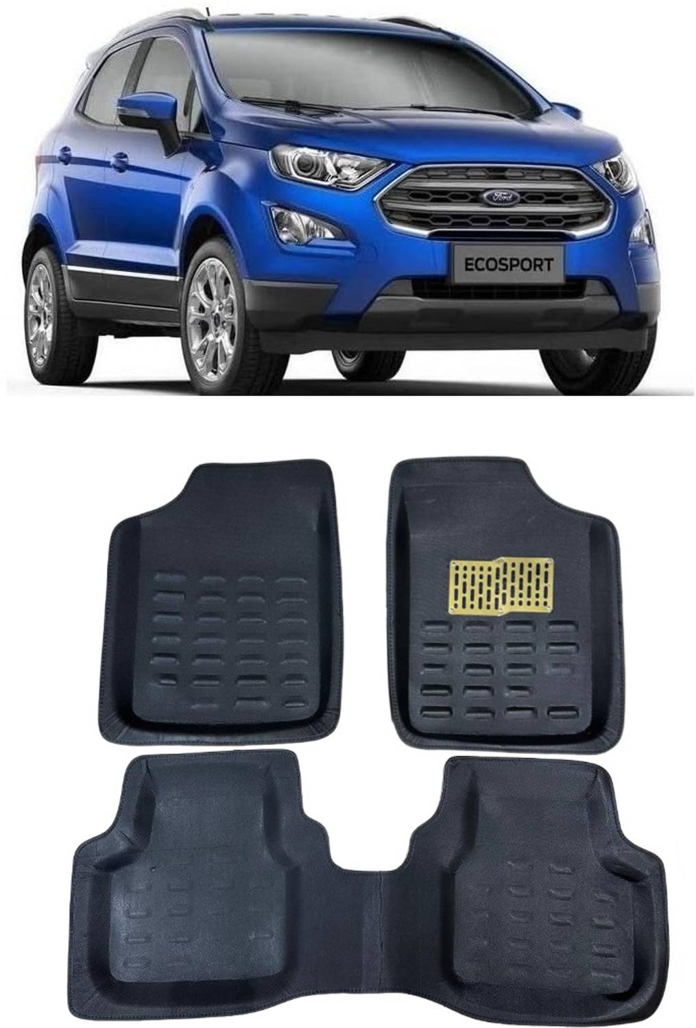 ARNEJA Polyutherine 3D Mat For Ford Ecosport